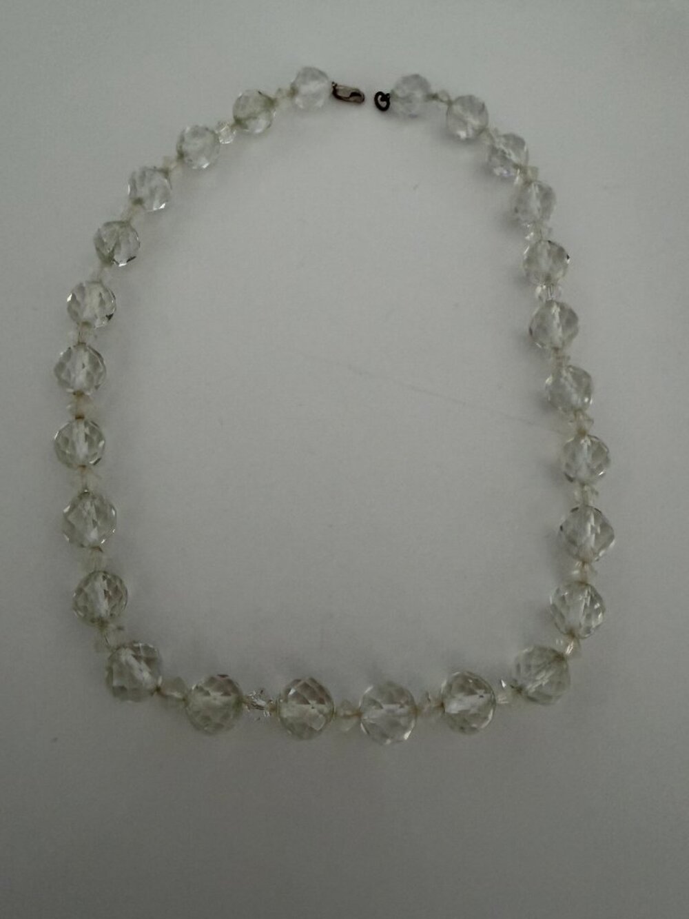 Crystal Bead Necklace from Russia (1920's)